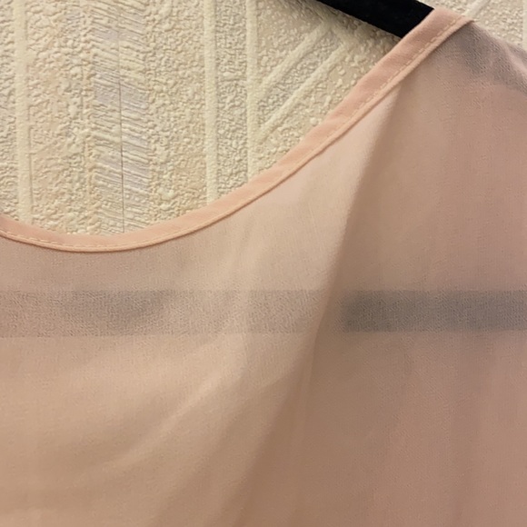Blush sparkly sequin sheer top - Picture 7 of 7